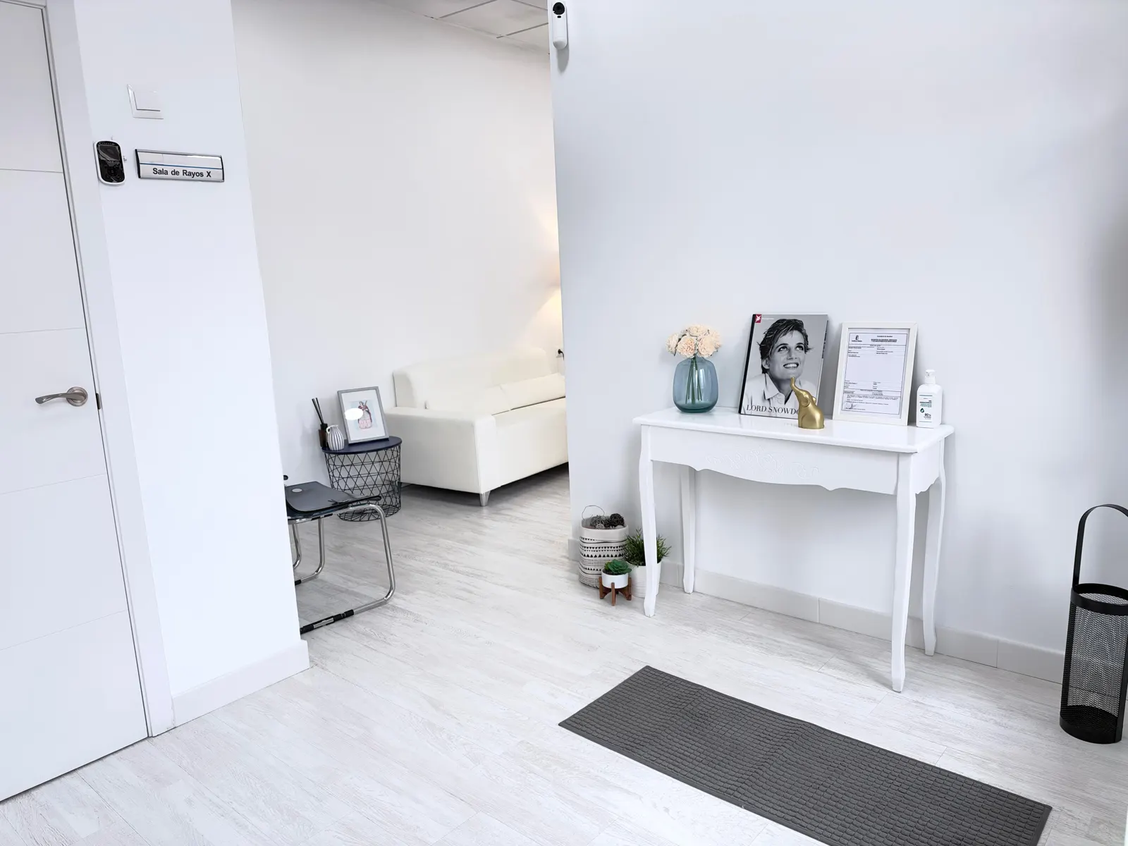 Recepción de Clínica Dental Novalis en Bargas, Toledo