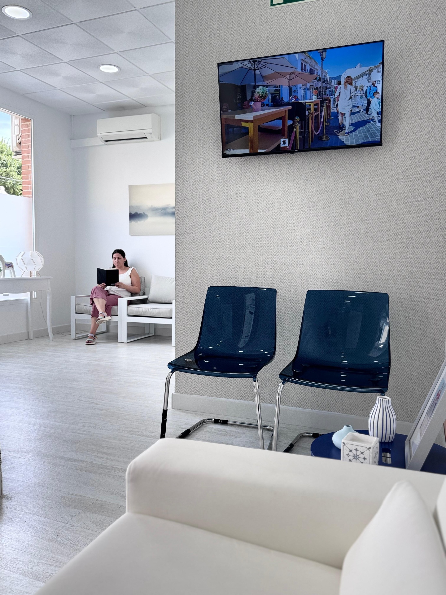 Sala de espera de la Clínica Dental Novalis